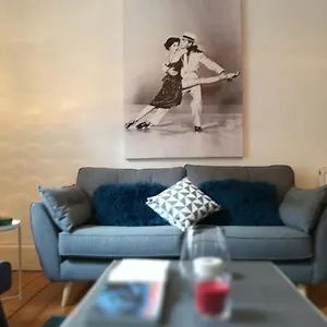 Apartment Fringe Base With Garden Near The Meadows Edinburgh